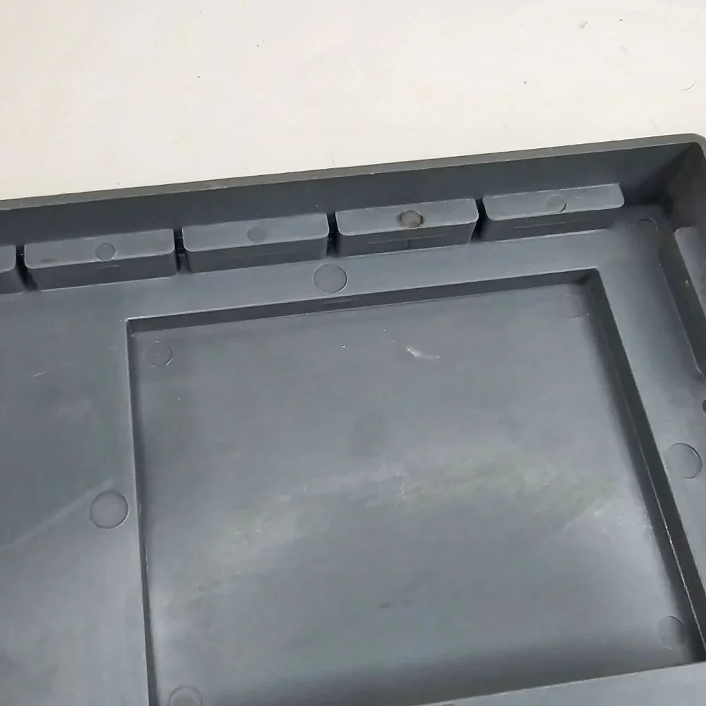 Vintage TMNT 1989 Ninja Turtles Sewer Lair Playset Floor Gray Base Part